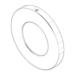 Dornbracht Rosette, 85x46,4x9mm, Weiß matt, 092789113-10... DORNBRACHT-092789113-10 4029011621246 (Abb. 1)