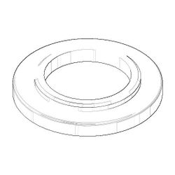 Dornbracht Rosette, 60x9x35mm, Chrom, 092792005-00... DORNBRACHT-092792005-00 4029011376634 (Abb. 1)