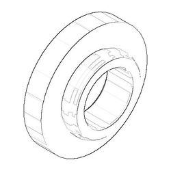 Dornbracht Rosette Ersatzteile 092792006 55x16,5mm chrom... DORNBRACHT-092792006-00 4029011377860 (Abb. 1)