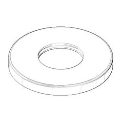 Dornbracht Rosette Ersatzteile 092792007 60x6,5mm chrom... DORNBRACHT-092792007-00 4029011416910 (Abb. 1)