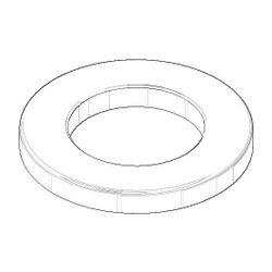 Dornbracht Rosette Ersatzteile 092792012 55x6x32,2mm chrom... DORNBRACHT-092792012-00 4029011376658 (Abb. 1)