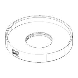 Dornbracht Rosette für Logo, 60x9mm, Chrom, 092797015-00... DORNBRACHT-092797015-00 4029011563287 (Abb. 1)