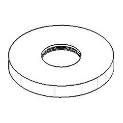 Dornbracht Rosette, 70x9,2x26,3mm, Chrom, 092797020-00... DORNBRACHT-092797020-00 4029011455407 (Abb. 1)