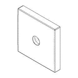 Dornbracht Rosette, 60x60x9x14,8mm, Chrom, 092798001-00... DORNBRACHT-092798001-00 4029011495014 (Abb. 1)