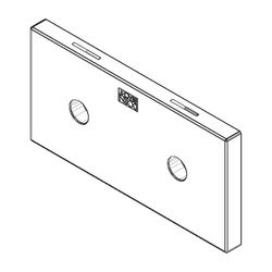 Dornbracht xGate Rosette Stand Ersatzteile 092798007 120x120x9mm chrom... DORNBRACHT-092798007-00 4029011509087 (Abb. 1)