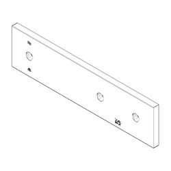 Dornbracht Rosette Ersatzteile 092798009 240x60x9mm chrom... DORNBRACHT-092798009-00 4029011509094 (Abb. 1)