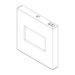 Dornbracht Rosette für Regenbrause, 60x9x60mm, Chrom, 092798016-00... DORNBRACHT-092798016-00 4029011570209 (Abb. 1)