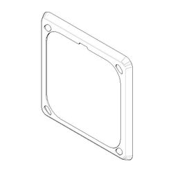 Dornbracht Befestigung, 107,7x107,7x6,2mm, 09280102490... DORNBRACHT-09280102490 4029011504532 (Abb. 1)