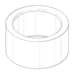 Dornbracht Rosette, 38x20mm, Dark Platinum gebürstet, 092810028-99... DORNBRACHT-092810028-99 4029011745171 (Abb. 1)