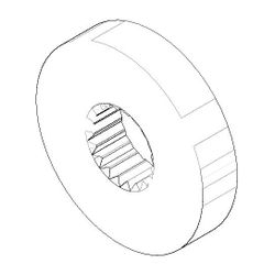 Dornbracht Ring, 19,5x4mm, 09281015490... DORNBRACHT-09281015490 4029011657733 (Abb. 1)