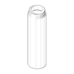 Dornbracht Rohr Ersatzteile 092822006 45x161,3mm chrom... DORNBRACHT-092822006-00 4029011390548 (Abb. 1)