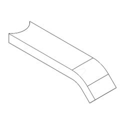 Dornbracht Auslauf, 156x34x38mm, Chrom, 092822240-00... DORNBRACHT-092822240-00 4029011596506 (Abb. 1)