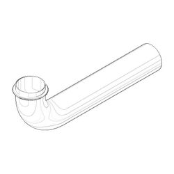 Dornbracht Rohr für Geruchverschluss Ersatzteile 092823015 32x0,8x200mm Messin... DORNBRACHT-092823015-09 4029011603051 (Abb. 1)
