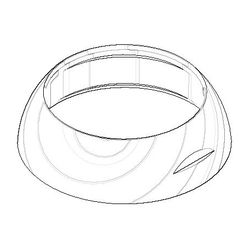 Dornbracht Haube, 35x10mm, Chrom, 092830015-00... DORNBRACHT-092830015-00 4029011419249 (Abb. 1)