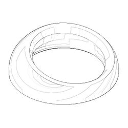 Dornbracht Haube, 36x12mm, Chrom, 092830026-00... DORNBRACHT-092830026-00 4029011656378 (Abb. 1)