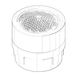 Dornbracht Luftsprudlereinsatz, M18, 5,7l/min, 09290305890... DORNBRACHT-09290305890 4029011550089 (Abb. 1)