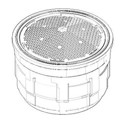 Dornbracht Luftsprudlereinsatz, M22x1 34,8-37,8l/min, 09290308290... DORNBRACHT-09290308290 4029011663383 (Abb. 1)