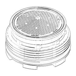 Dornbracht Luftsprudlereinsatz, M24x1 13,5-15,0l/min, 09290311190... DORNBRACHT-09290311190 4029011667237 (Abb. 1)