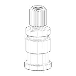 Dornbracht Anschlussspindel, 12x28mm, Chrom, 092906020-00... DORNBRACHT-092906020-00 4029011508950 (Abb. 1)