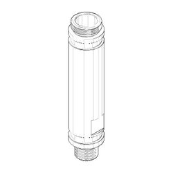 Dornbracht Anschluss, 24,5x115,5mm, Chrom, 09300106710-00... DORNBRACHT-09300106710-00 4029011570933 (Abb. 1)