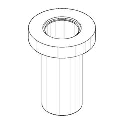 Dornbracht Schaft, 50x70mm, Platin gebürstet, 093001085-06... DORNBRACHT-093001085-06 4029011386879 (Abb. 1)