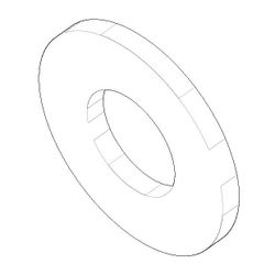 Dornbracht Unterlegscheibe, D 4,3mm, 09301102490... DORNBRACHT-09301102490 4029011138430 (Abb. 1)