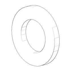 Dornbracht Zentrierscheibe, 10,2x18x2mm, 09301104990... DORNBRACHT-09301104990 4029011138706 (Abb. 1)