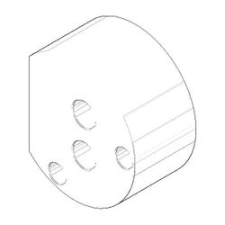 Dornbracht Verlängerung, 33x38x19mm, 09301105890... DORNBRACHT-09301105890 4029011370397 (Abb. 1)