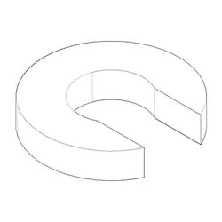 Dornbracht Scheibe 12,60x6,00x2,4mm, 09301108790... DORNBRACHT-09301108790 4029011408601 (Abb. 1)