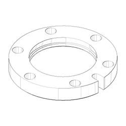 Dornbracht Flansch 97x14mm, 09301112190... DORNBRACHT-09301112190 4029011444876 (Abb. 1)