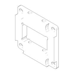 Dornbracht Anschluss, 55x55x6,5mm, 09301116090... DORNBRACHT-09301116090 4029011564529 (Abb. 1)