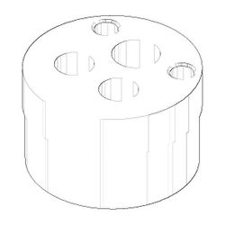 Dornbracht Verlängerung Ersatzteile 093011186 40,3x28,5mm... DORNBRACHT-09301118690 4029011647901 (Abb. 1)