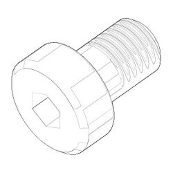 Dornbracht Zylinderschraube, M4x6mm, 09303003790... DORNBRACHT-09303003790 4029011139680 (Abb. 1)