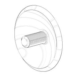 Dornbracht Abdeckung, 18x9mm, Chrom, 093030060-00... DORNBRACHT-093030060-00 4029011367717 (Abb. 1)