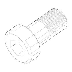 Dornbracht Zylinderschraube, M8x16mm, 09303006890... DORNBRACHT-09303006890 4029011140280 (Abb. 1)
