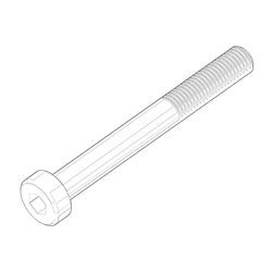 Dornbracht Zylinderschraube, Innensechskant, niedriger Kopf, M4x35mm, 093030097... DORNBRACHT-09303009790 4029011340079 (Abb. 1)