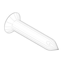 Dornbracht Kunststoffschraube, 5x30mm, 09303014390... DORNBRACHT-09303014390 4029011473296 (Abb. 1)