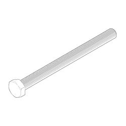 Dornbracht Befestigung Sechskantschraube, M8x100mm, Gewinde bis Kopf, 093030153... DORNBRACHT-09303015390 4029011508516 (Abb. 1)