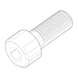 Dornbracht Zylinderschraube, M8x20mm, 09303015590... DORNBRACHT-09303015590 4029011520464 (Abb. 1)