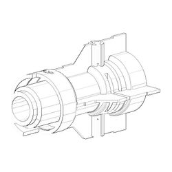 Dornbracht Befestigung für Unterputz-Thermostat, 44x75mm, 09304000690... DORNBRACHT-09304000690 4029011376030 (Abb. 1)