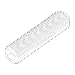 Dornbracht Gewindestift, M5x20mm, Innensechskant, selbstsichernd, 09311101090... DORNBRACHT-09311101090 4029011142345 (Abb. 1)