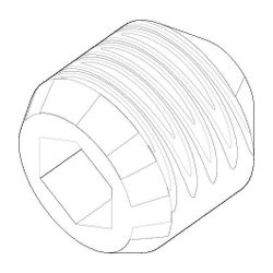 Dornbracht Befestigung Gewindestift, M6x6mm, 09311104990... DORNBRACHT-09311104990 4029011142727 (Abb. 1)