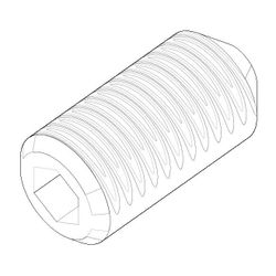 Dornbracht Gewindestift für Befestigung, M3x6mm, 09311108190... DORNBRACHT-09311108190 4029011423536 (Abb. 1)