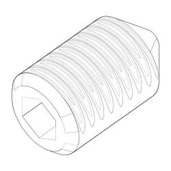 Dornbracht Gewindestift für Befestigung, M6x10mm, 09311114490... DORNBRACHT-09311114490 4029011631269 (Abb. 1)