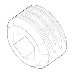 Dornbracht Gewindestift, Innensechskant mit Spitze M5x4mm, 09311114890... DORNBRACHT-09311114890 4029011668029 (Abb. 1)
