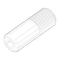 Dornbracht Befestigung Schaftschraube, M5x22mm mit Kegelkuppe und Schlitz, 0931... DORNBRACHT-09311120390 4029011423512 (Abb. 1)