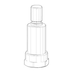Dornbracht Stopfen, 26,7x65mm, 09312003890... DORNBRACHT-09312003890 4029011478239 (Abb. 1)