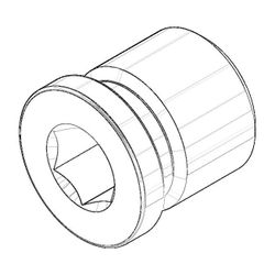 Dornbracht Stopfen, 11x11mm, 09312006590... DORNBRACHT-09312006590 4029011663994 (Abb. 1)