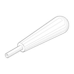 Dornbracht Hebel für Belle de Bain, Chrom, 11170325-00... DORNBRACHT-11170325-00 4029011348655 (Abb. 1)