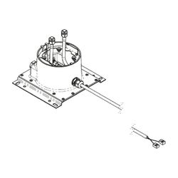 Dornbracht Unterputz-Deckeneinbaukasten für Deckenanbindung mit Licht 2x Anschlu... DORNBRACHT-3504297090 4099477011103 (Abb. 1)
